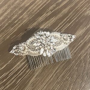 Handmade bridal comb